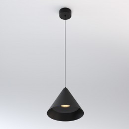 Светильник подвесной светодиодный Conus 16W 3000K черный 50316 LED Elektrostandard