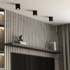 Светильник потолочный светодиодный 10W 4200K чёрный 25041/LED Elektrostandard