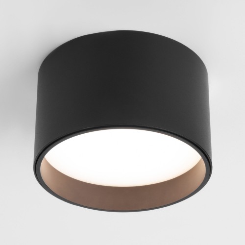 Светильник потолочный светодиодный Banti 13W 4200K черный 25123/LED Elektrostandard