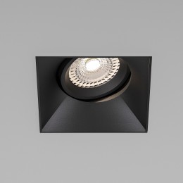 Светильник встраиваемый Renzo GU10 черный 25019/01 Elektrostandard