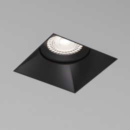 Светильник встраиваемый Renzo GU10 черный 25019/01 Elektrostandard