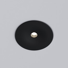 Светильник встраиваемый светодиодный Binnie 12W 4000K черный 15275/LED Elektrostandard