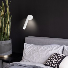 Светодиодный светильник в стиле минимализм 20084/1 LED белый Eurosvet