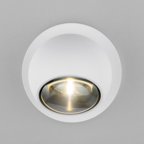 Уличный ландшафтный светодиодный светильник Ball 35143/S белый Elektrostandard