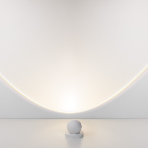 Уличный ландшафтный светодиодный светильник Ball 35143/S белый Elektrostandard