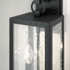 Уличный настенный светильник Candle D 35150/D черный Elektrostandard