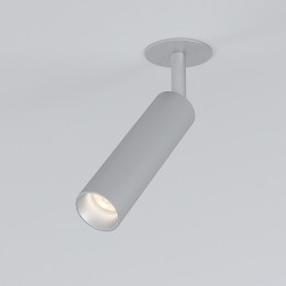 Встраиваемый светодиодный светильник Diffe 25040/LED 8W 4200K серебро Elektrostandard