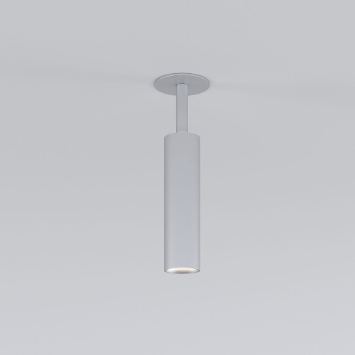 Встраиваемый светодиодный светильник Diffe 25040/LED 8W 4200K серебро Elektrostandard