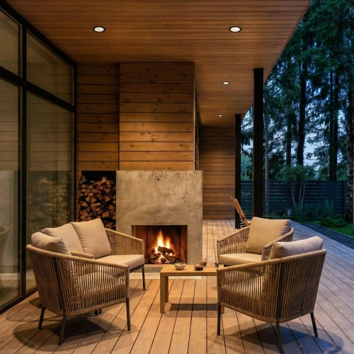 Встраиваемый точечный светильник IP54 35128/U черный Elektrostandard