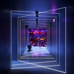 Светодиодный светильник IP54 1630 TECHNO LED черный 1630 TECHNO LED черный Elektrostandard