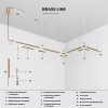 Brass Line Трековый светильник 24W 4000K латунь 85527/01 Elektrostandard