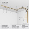 Brass Line Трековый светильник 24W 4000K латунь 85527/01 Elektrostandard