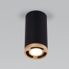 Cветильник потолочный светодиодный 9W 4200K чёрный 25033/LED Elektrostandard