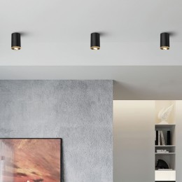 Cветильник потолочный светодиодный 9W 4200K чёрный 25033/LED Elektrostandard