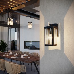 Lame D кофе Настенный уличный светильник IP33 GL 1006D Elektrostandard