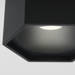 Накладной светодиодный светильник 7W 4200K черный 25037/LED Elektrostandard