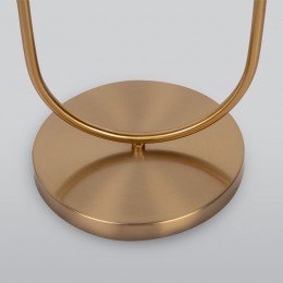 Напольный светильник со стеклянным плафоном 01139/1/ золото Eurosvet