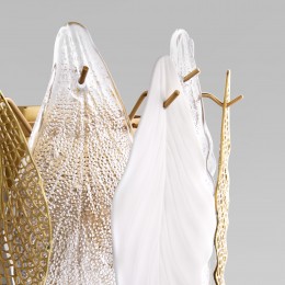 Настенный светильник с фактурным стеклом 369/3 Bogate's