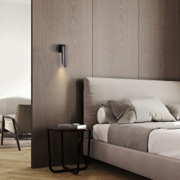 Настенный светильник с металлическим плафоном 40037/1 черный жемчуг Eurosvet