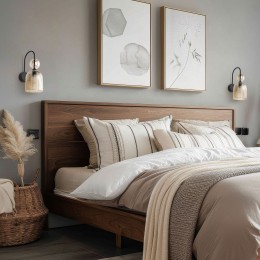 Настенный светильник со стеклянным плафоном 11140 Sophia Cognac TK Lighting