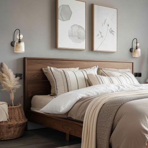 Настенный светильник со стеклянным плафоном 11140 Sophia Cognac TK Lighting