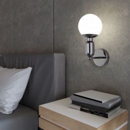 Настенный светильник со стеклянным плафоном 50251/1 черный жемчуг Eurosvet