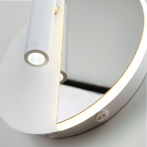 Настенный светодиодный светильник Drom LED 40105/LED белый/хром Elektrostandard