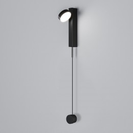 Настенный светодиодный светильник Orco LED с регулировкой яркости 40112/LED черный Elektrostandard