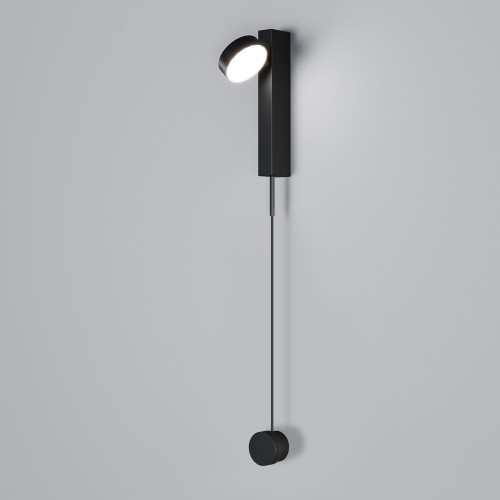 Настенный светодиодный светильник Orco LED с регулировкой яркости 40112/LED черный Elektrostandard