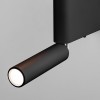 Настенный светодиодный светильник Sarca LED 3000K 40111/LED черный Elektrostandard