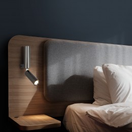 Настенный светодиодный светильник в стиле лофт 40020/1 LED хром Eurosvet