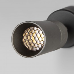 Настенный светодиодный светильник в стиле минимализм 20097/1 LED серый Eurosvet