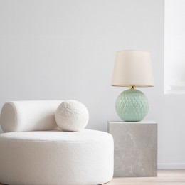 Настольный светильник с тканевым абажуром 5904 Santana TK Lighting