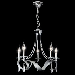 Подвесная люстра в классическом стиле 60064/5 хром Eurosvet