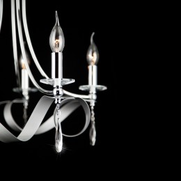 Подвесная люстра в классическом стиле 60064/5 хром Eurosvet