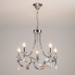 Подвесная люстра в классическом стиле 60064/5 хром Eurosvet