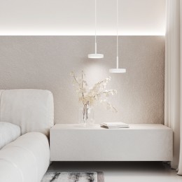 Подвесной светильник Plate 14W 4000K белый 50260 LED Elektrostandard