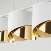 Подвесной светильник с тканевыми абажурами 4821 Grant White TK Lighting