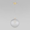Подвесной светильник со стеклянным плафоном 4610 Cadix Gold TK Lighting