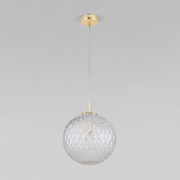Подвесной светильник со стеклянным плафоном 4610 Cadix Gold TK Lighting