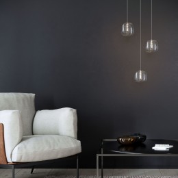 Подвесной светильник со стеклянным плафоном 50128/1 хром Eurosvet