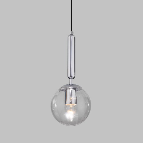 Подвесной светильник со стеклянным плафоном 50208/1 прозрачный Eurosvet