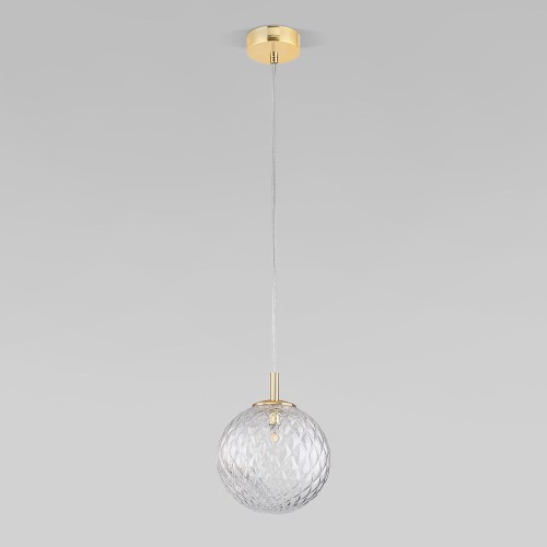 Подвесной светильник со стеклянными плафонами 4609 Cadix Gold TK Lighting
