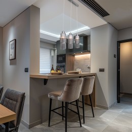 Подвесной светильник со стеклянными плафонами 50209/3 хром Eurosvet