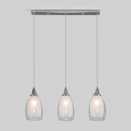 Подвесной светильник со стеклянными плафонами 50285/3 хром Eurosvet