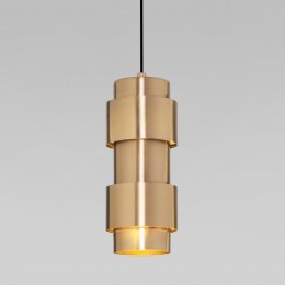 Подвесной светильник в стиле лофт 50235/1 латунь Eurosvet