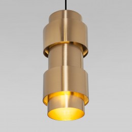 Подвесной светильник в стиле лофт 50235/1 латунь Eurosvet