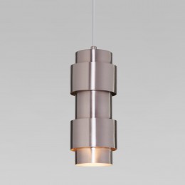 Подвесной светильник в стиле лофт 50235/1 никель Eurosvet