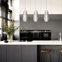 Подвесной светильник в стиле лофт 50235/1 никель Eurosvet