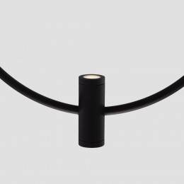 Подвесной светодиодный светильник 50257/3 LED черный Eurosvet